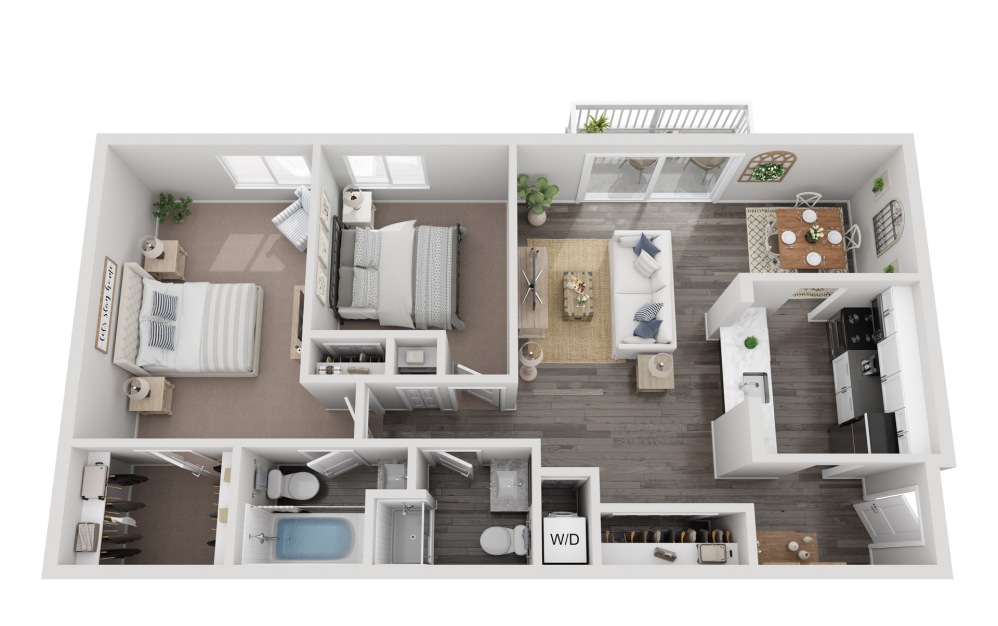 3D floor plan