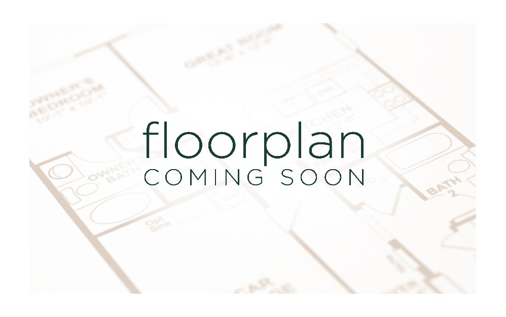 C1 - 3 bedroom floorplan layout with 2.5 baths and 1800 square feet.